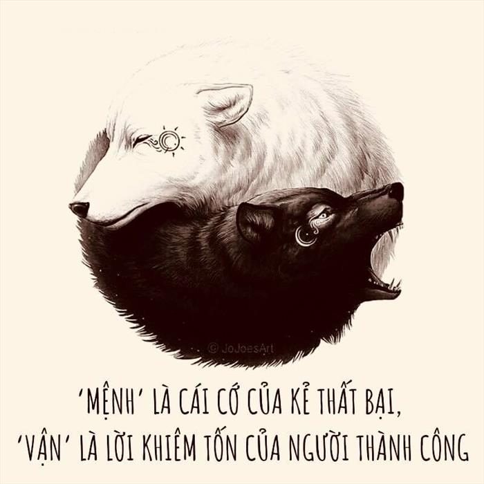 ‘Mệnh’ là cái cớ của kẻ thất bại, ‘vận’ là lời khiêm tốn của người thành công