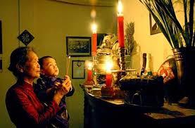 Sớ giao thừa tại tư gia