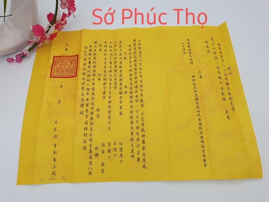 Cách viết sớ đi lễ- Hướng dẫn đầy đủ từ A đến Z